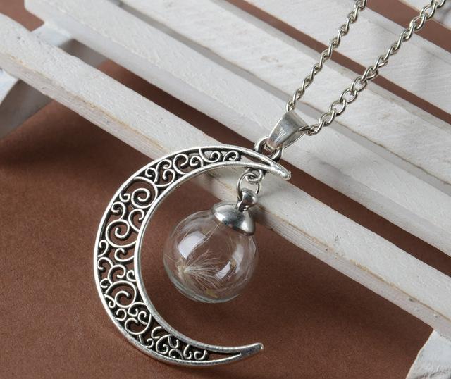 Wish Glass Bottle Necklace