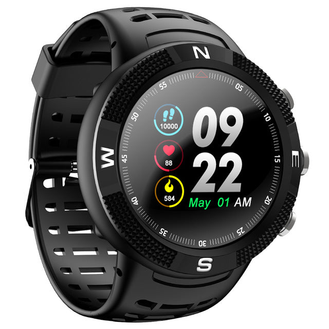 NO.1 F18 GPS Sports Smartwatch - BLACK